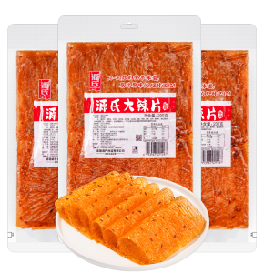 品類元年 源氏大辣片火爆全網，大量明星種草，穩居行業單品銷量領 先